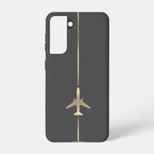 Coque Samsung Galaxy Minimaliste de l'aviation Samsung Galaxy Coque