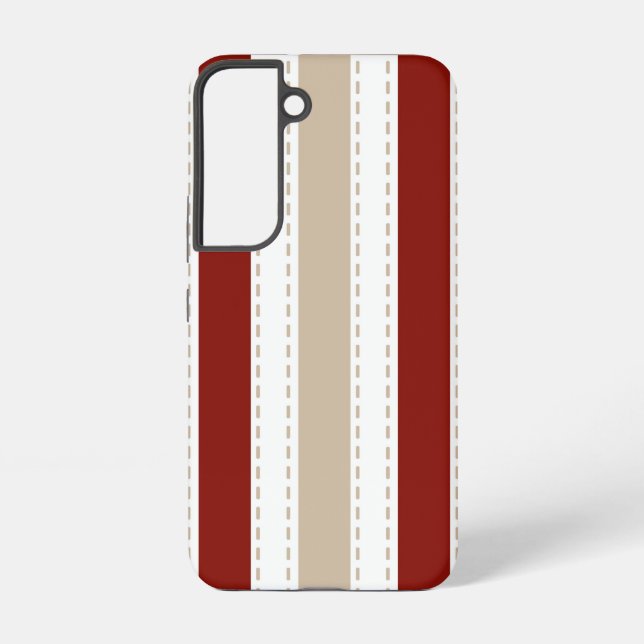 Coque Samsung Galaxy Moderne Chic rayé (Verso)