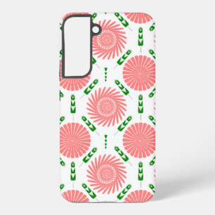 Coque Samsung Galaxy motif à fleurs roses