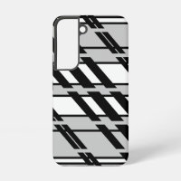 Motif Abstrait de ligne Skyline Black