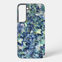 Motif Arrière - plan bleu Iris