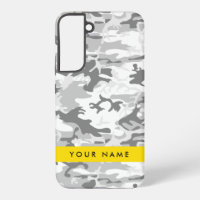 Motif camouflage gris neige d'hiver Personnalisez