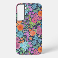 Motif d'aquarelle florale