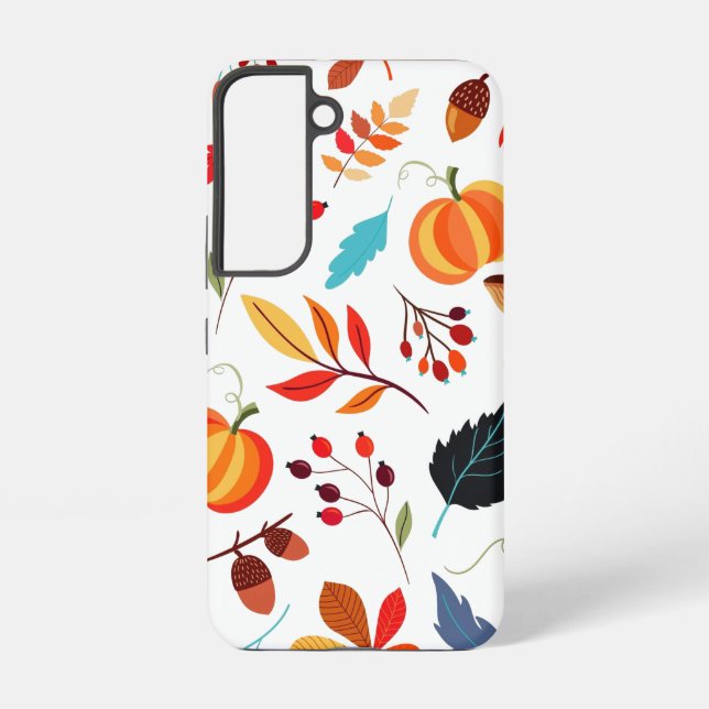 Coque Samsung Galaxy Motif d'automne (Verso)