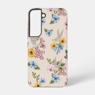 Coque Samsung Galaxy Motif de broderie florale BUGS BUNNY™
