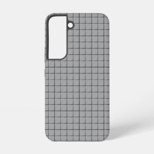 Coque Samsung Galaxy Motif de carreaux gris