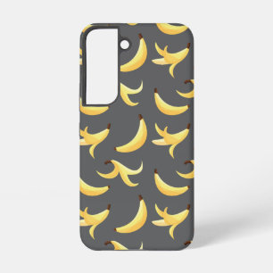 Coque Samsung Galaxy Motif de fête drôle de jeux de mots sur la banane,