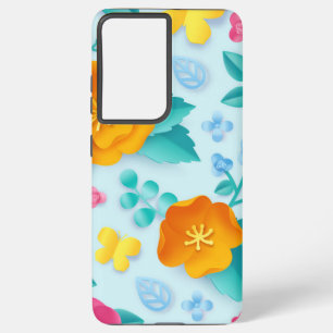 Coque Samsung Galaxy Motif de fleurs
