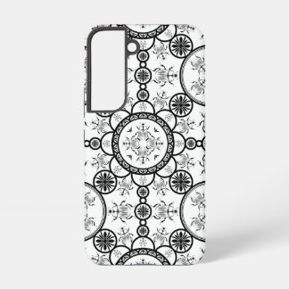 Coque Samsung Galaxy motif de ligne de carreaux de scarabée