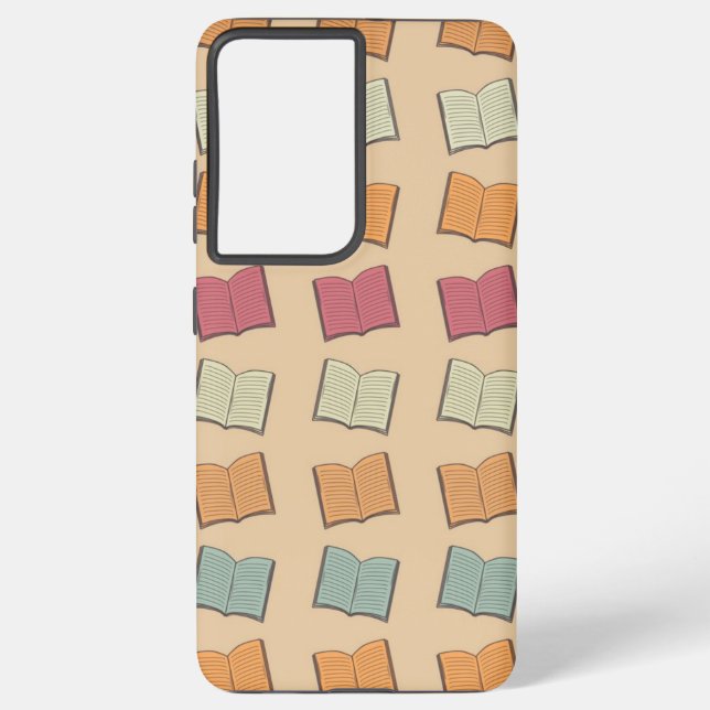 Coque Samsung Galaxy Motif de livre (Verso)