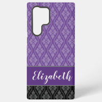 Motif de Tatewaku japonais élégant violet