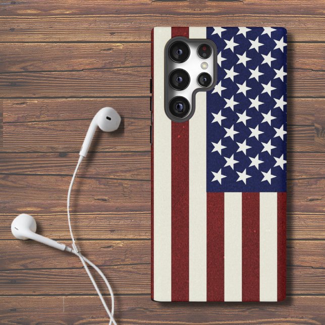 Coque Samsung Galaxy MOTIF du drapeau américain (Créateur téléchargé)