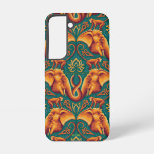 Coque Samsung Galaxy Motif Exotique Tapisserie Safari - Le Lotus Blanc