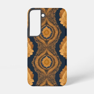 Coque Samsung Galaxy Motif inspiré de la soie thaï en or