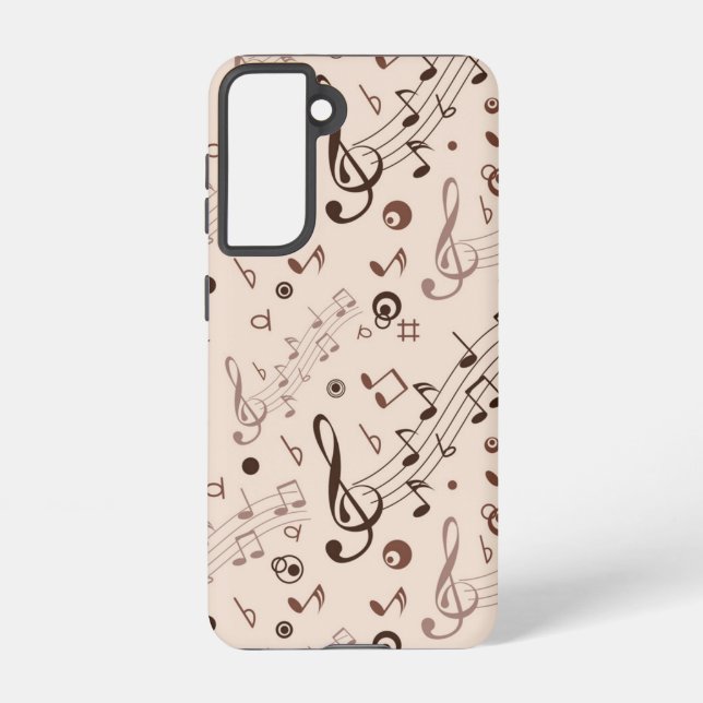 Coque Samsung Galaxy Motif musical (Verso)