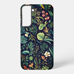 Coque Samsung Galaxy Motif naturel des fleurs et feuilles