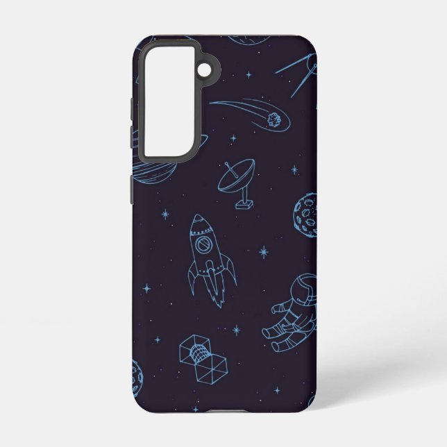 Coque Samsung Galaxy Motif spatial (Verso)