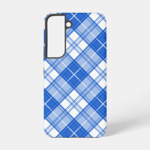 Coque Samsung Galaxy Motif Tartan Brun Blanc yxm0uat9
