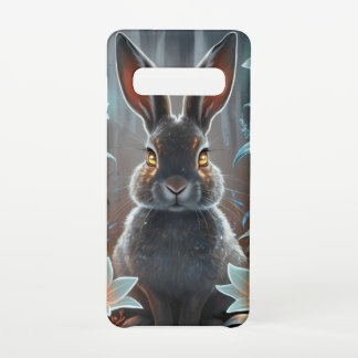 Coque Samsung Galaxy S10 Mystic Rabbit | Forêt | Imaginaire | Coque de télé