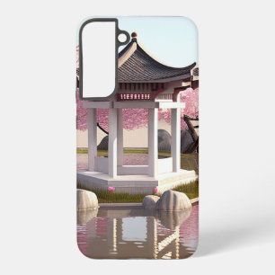 Coque Samsung Galaxy Nature Beauté Sakura Cherry Blossom Vue jardin