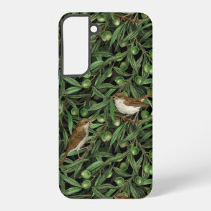 Coque Samsung Galaxy Nightingales dans l'olivier 3