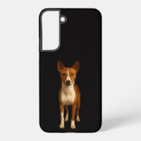 Noir 4 Luxe Galaxy S22 Plus, Chien Basenji Classeu
