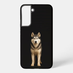 Coque Samsung Galaxy Noir 4 Luxe Galaxy S22 Plus, Husky Elite Glacé