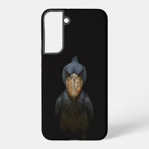 Coque Samsung Galaxy Noir 4 Luxe Galaxy S22 Plus, Oiseau Exotique Bec-e
