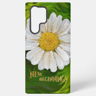 Coque Samsung Galaxy Nouveaux débuts - Puissance de fleur marguerite
