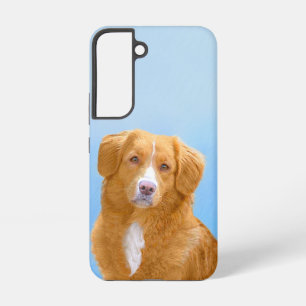Coque Samsung Galaxy Nouvelle-Écosse Peinture de chien pour l'essayeur 