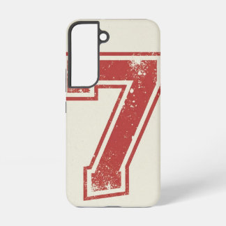 Coque Samsung Galaxy numéro sept chanceux