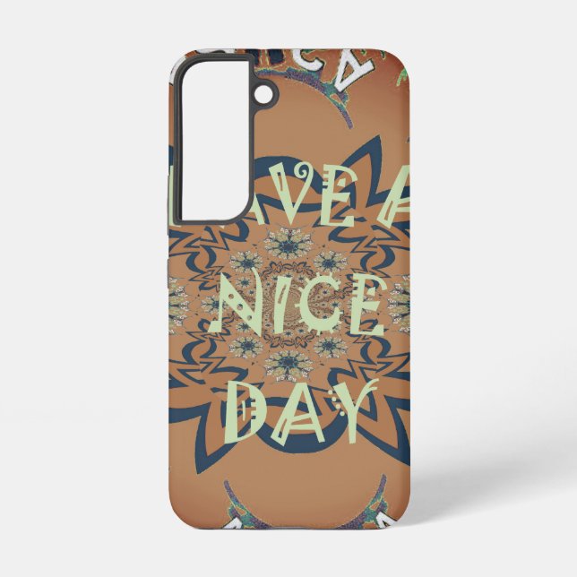 Coque Samsung Galaxy Occasion spéciale Bonne journée avec gratitude (Verso)
