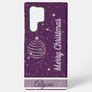 Coque Samsung Galaxy Ornement scintillant de Noël
