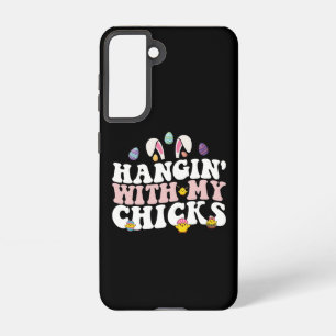Coque Samsung Galaxy Panser Avec Mes Épouses Lapin De Pâques Super Retr