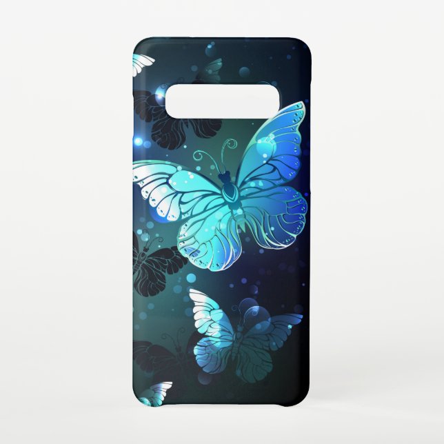 Coque Samsung Galaxy Papillon de nuit (Dos)