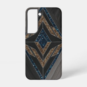 Coque Samsung Galaxy Parties scintillant géométrique Art déco