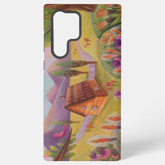 Coque Samsung Galaxy paysage magique (Verso)