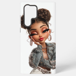 Coque Samsung Galaxy Pearl Pout Glam Girl 
