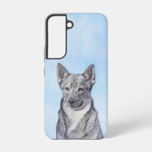 Coque Samsung Galaxy Peinture de Västgöta Spitz Suédois - Art Original 