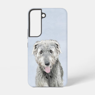 Coque Samsung Galaxy Peinture de Wolfhound irlandais - Joli art origina