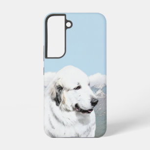Coque Samsung Galaxy Peinture des Grands Pyrénées - Art canin original