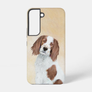Coque Samsung Galaxy Peinture en Setter rouge et blanc irlandais - Art 