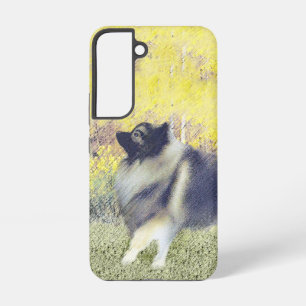Coque Samsung Galaxy Peinture en teint de Keeshond - jolie art original