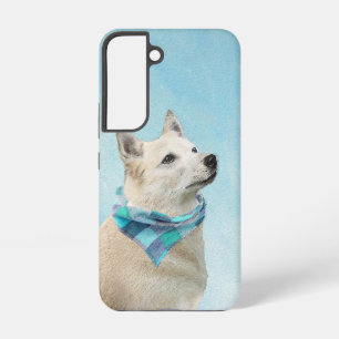Coque Samsung Galaxy Peinture norvégienne Buhund - jolie art original c