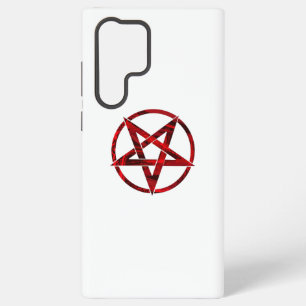 Coque Samsung Galaxy Pentagramme du Diable Rouge