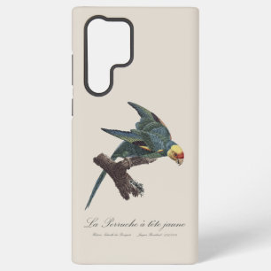 Coque Samsung Galaxy Perruche a Tete Jaune / Perruche de Caroline