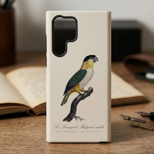 Coque Samsung Galaxy Perruche à tête noire mâle, Pionites melanocephalu