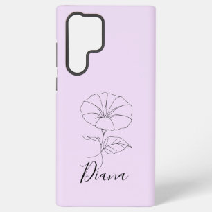 Coque Samsung Galaxy Personnalisé Septembre Matin Gloire Cadeau Fleur d