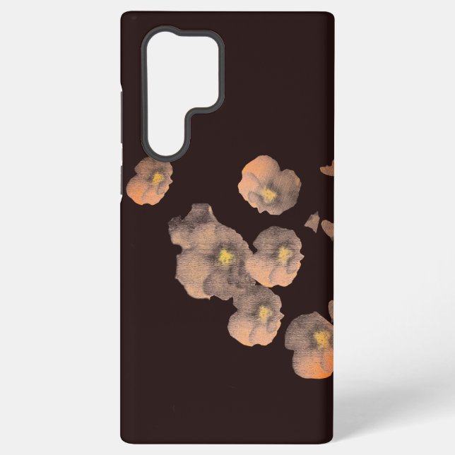 Coque Samsung Galaxy Pétales en chute (Verso)