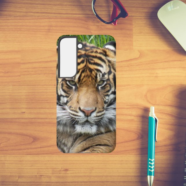 Coque Samsung Galaxy Photo Big Cat Sumatran Tiger (In Situ)